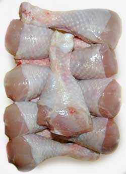 Куриные голени - главный ингредиент рецепта.