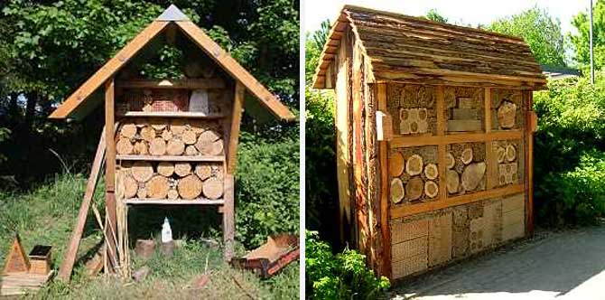 Декоративные домики для насекомых - 1